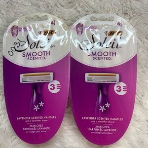 (2) 4 pack of Bic Soleil Twilight Razor for Woman Lavender Scented NEW/SEALED